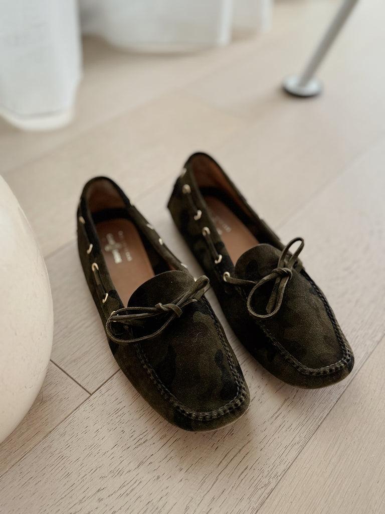 Suede Loafers