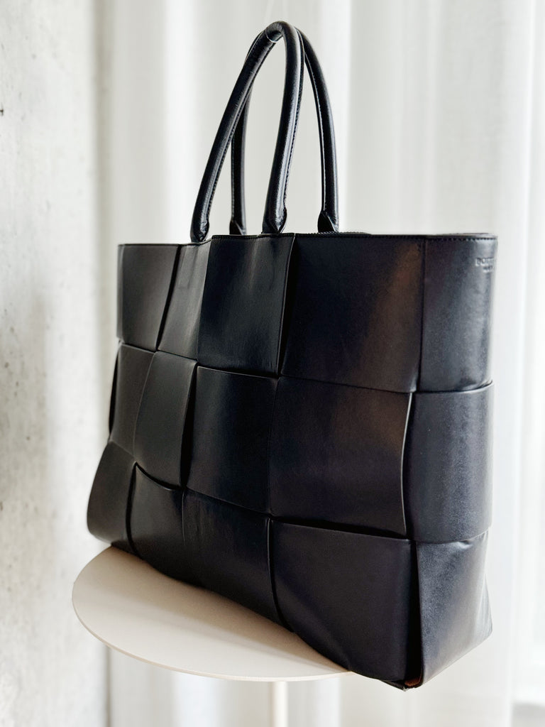 Large Arco Leather Tote Bag