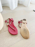 Studded Flat Sandals