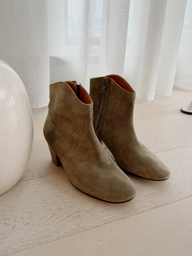 Suede Ankle Boots