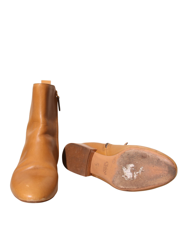 Leather Booties