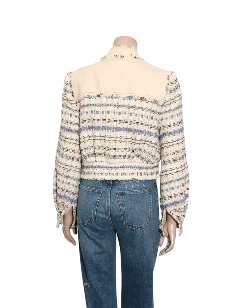 Tweed and Denim Jacket