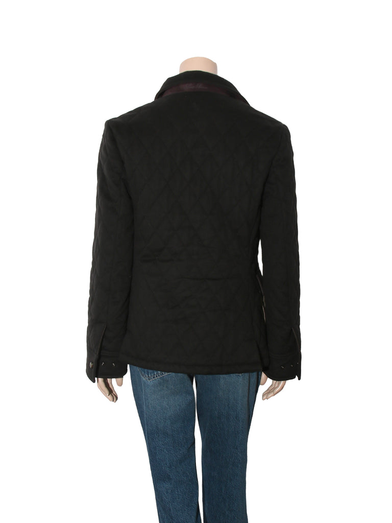 Quilted Cashmere Coat