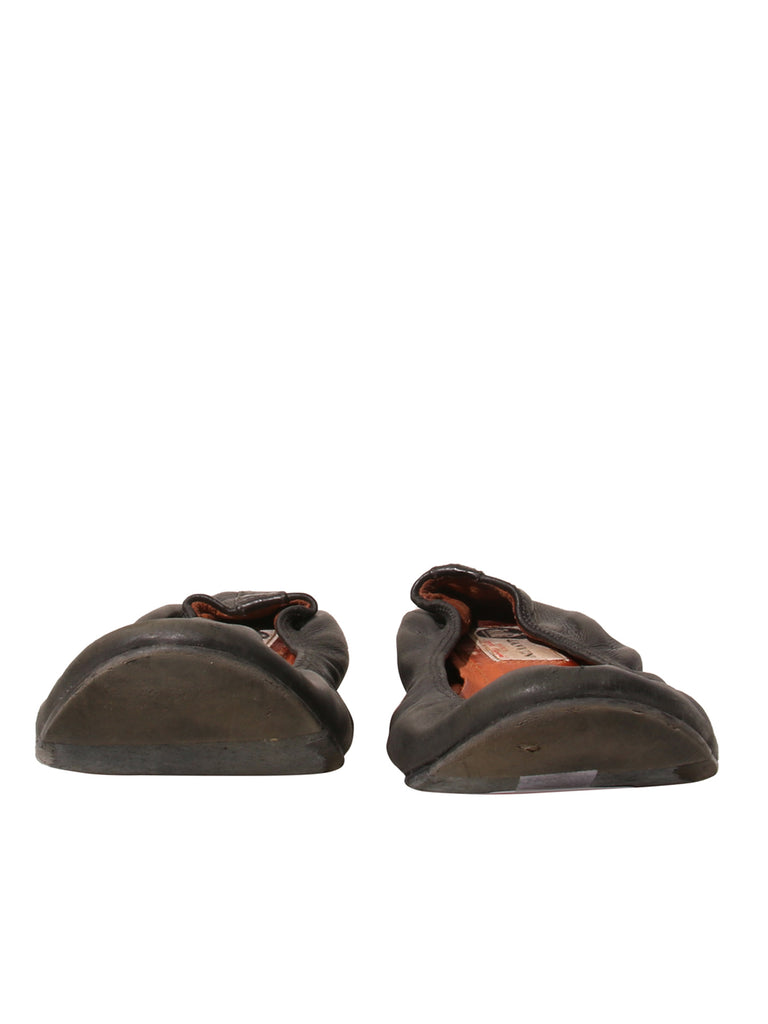 Leather Ballet Flats