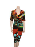 Printed Silk Jumpsuit