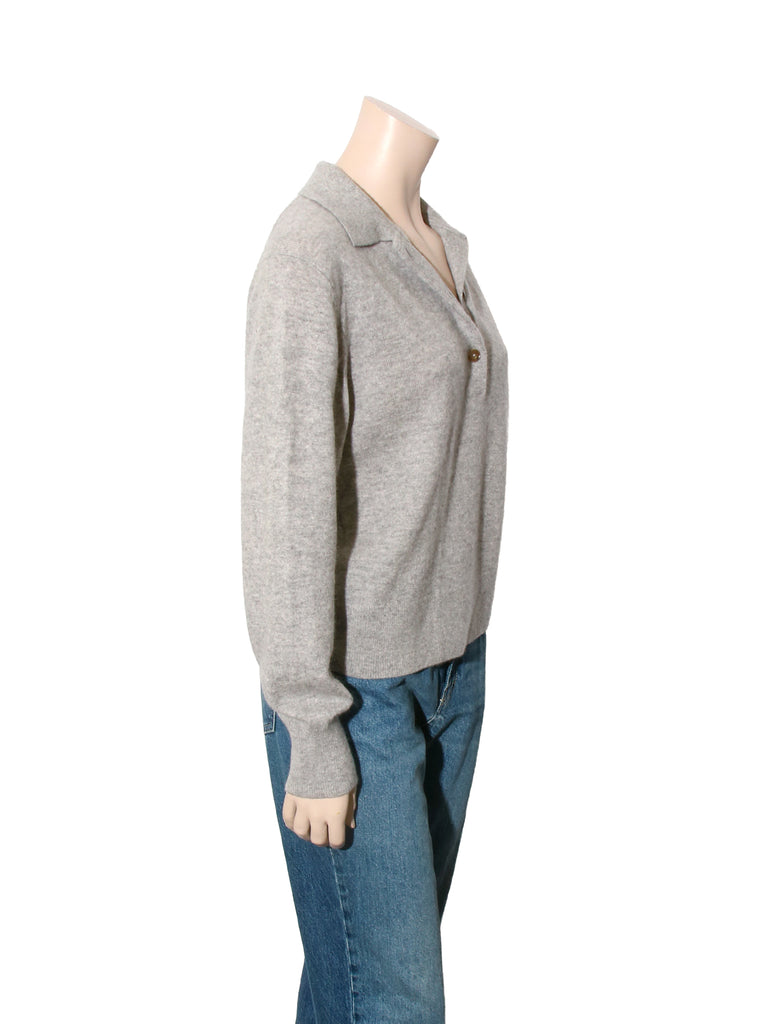 Cashmere Polo Sweater