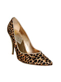 Leopard Print Ponyhair Pumps