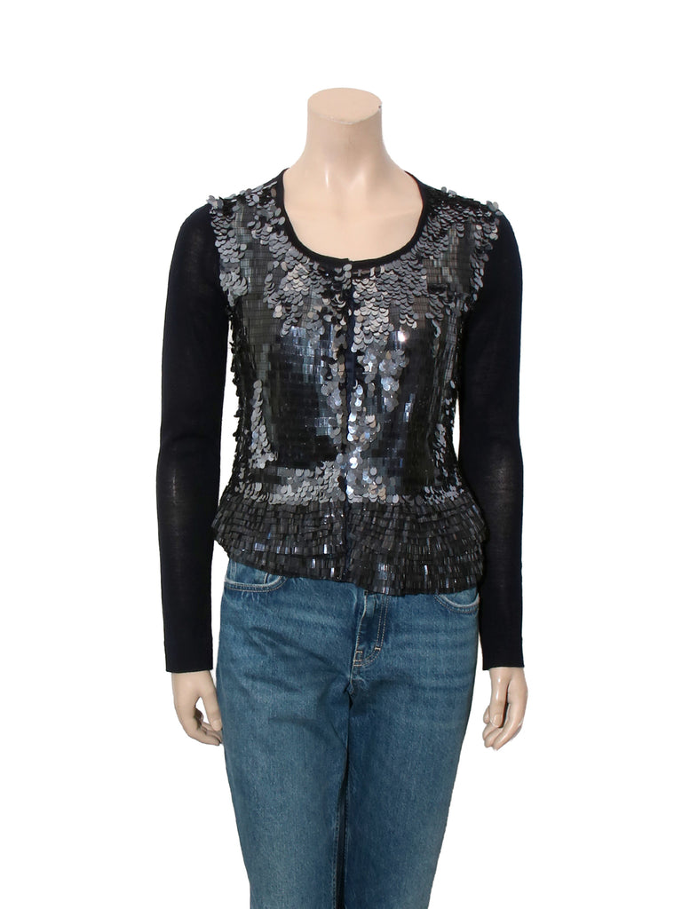 Vintage Sequin Cardigan