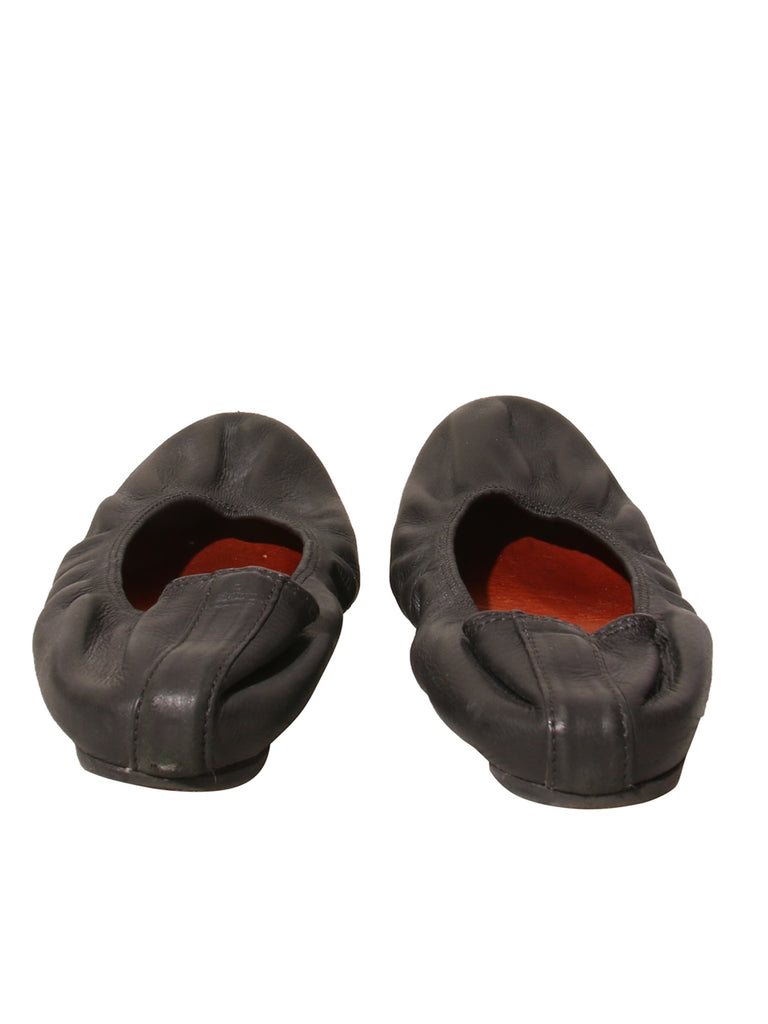 Leather Ballet Flats