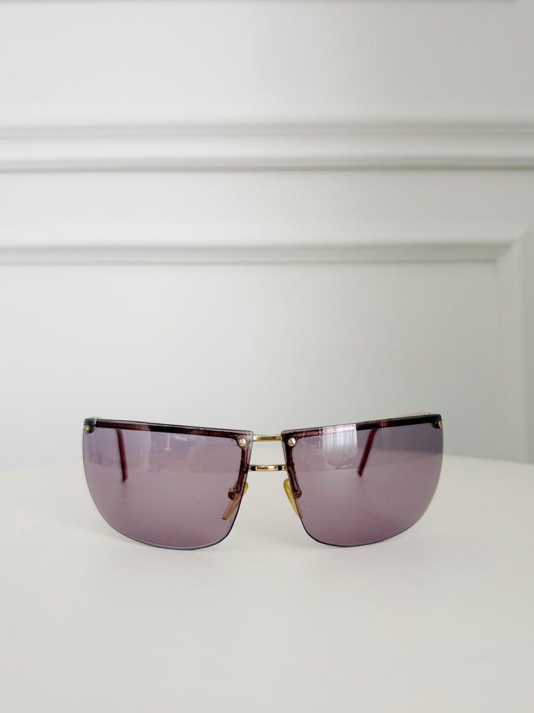 Vintage Rimless Sunglasses