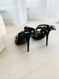 Leather Rockstud Pumps