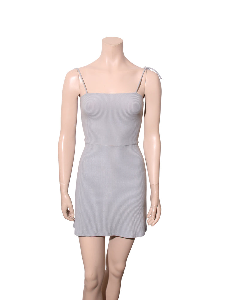 Anette Ribbed Mini Dress