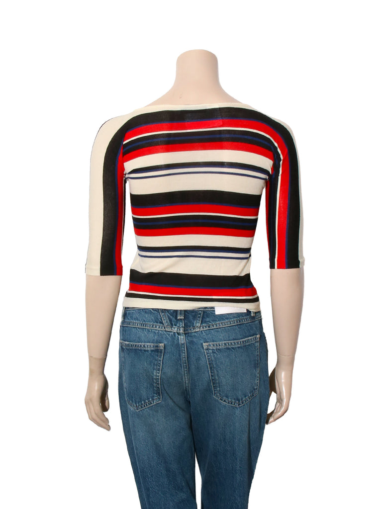 Striped Knit Top