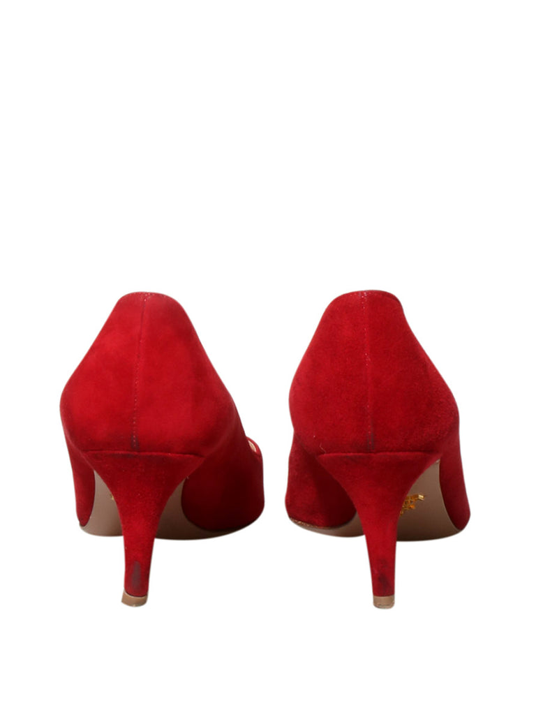Suede Pumps