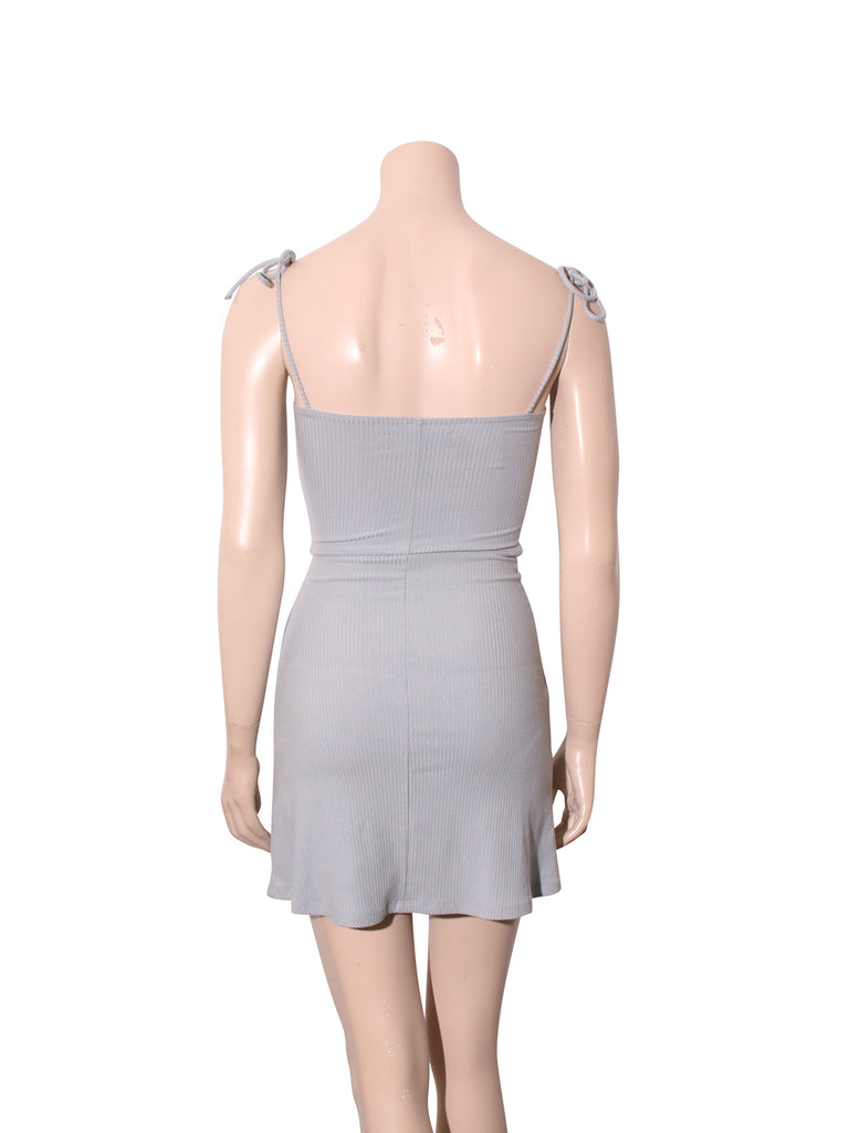 Anette Ribbed Mini Dress