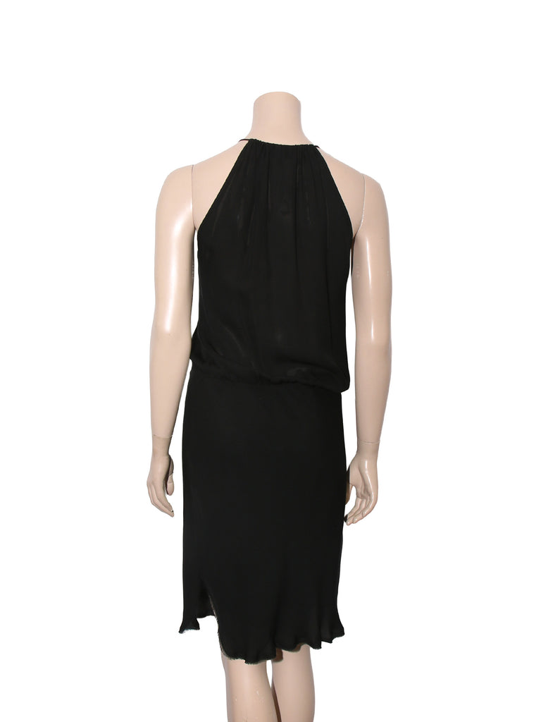 Sleeveless Silk Dress