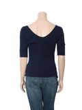 Cashmere Scoop Neck Top