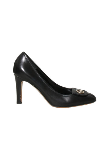 Leather GG Pumps