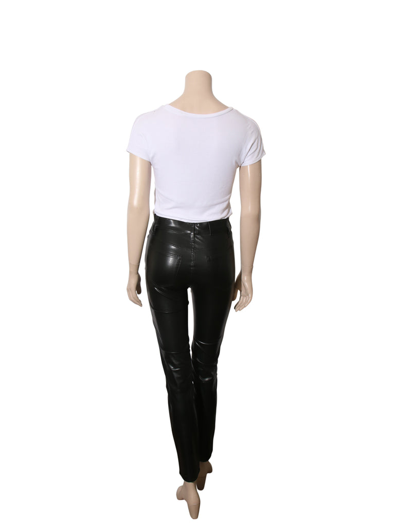 Faux Leather Pants