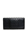 Leather Studded Clutch