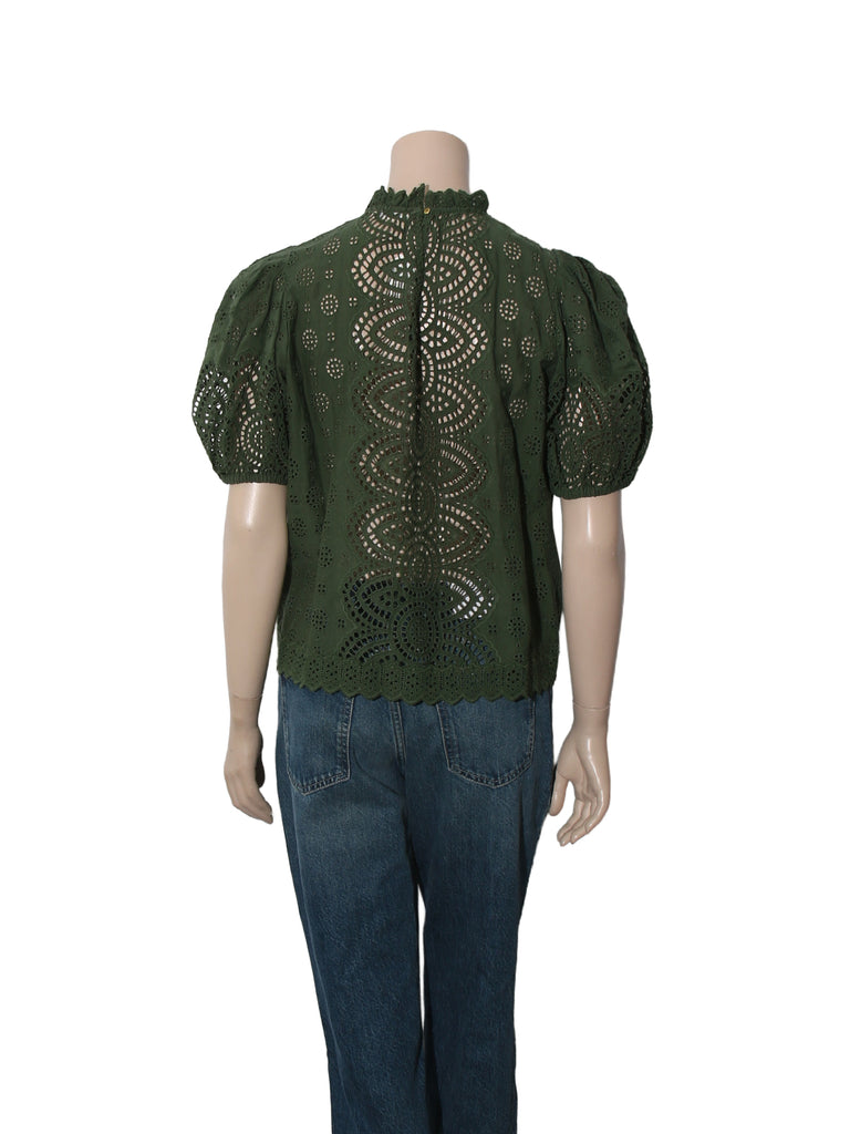 Eyelet Top