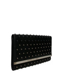 Leather Studded Clutch