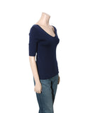 Cashmere Scoop Neck Top