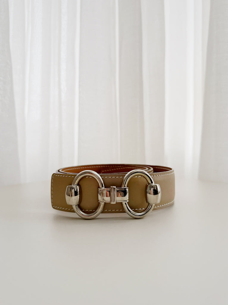 Vintage 32mm Leather Belt