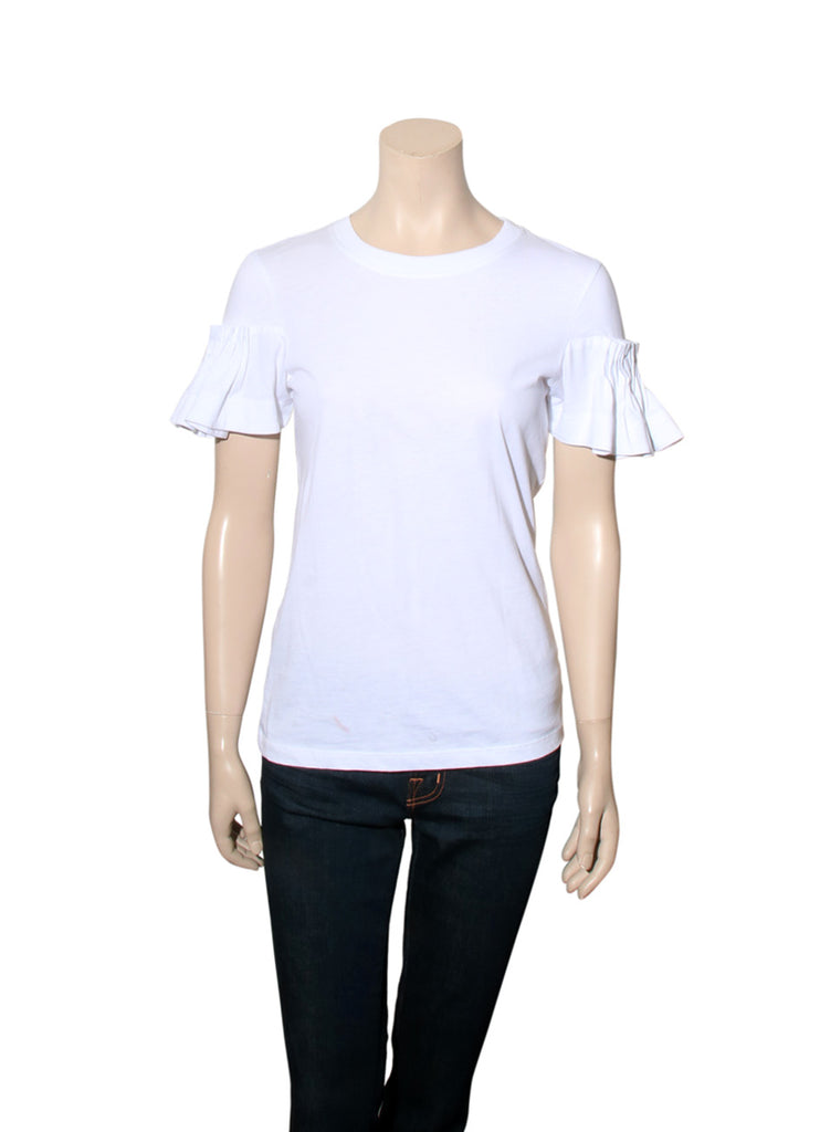 Ruffle Sleeve T-Shirt