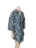 Printed Button Down Dress