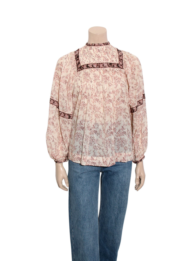 Printed Cotton Blouse