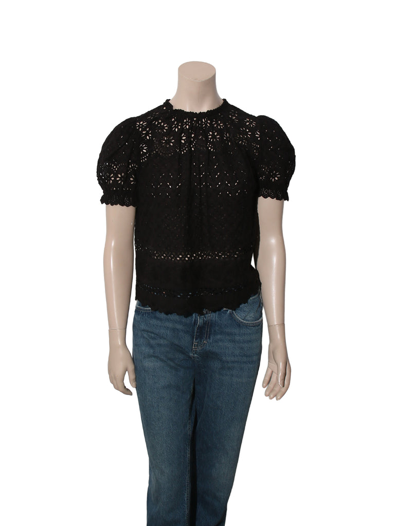 Eyelet Top
