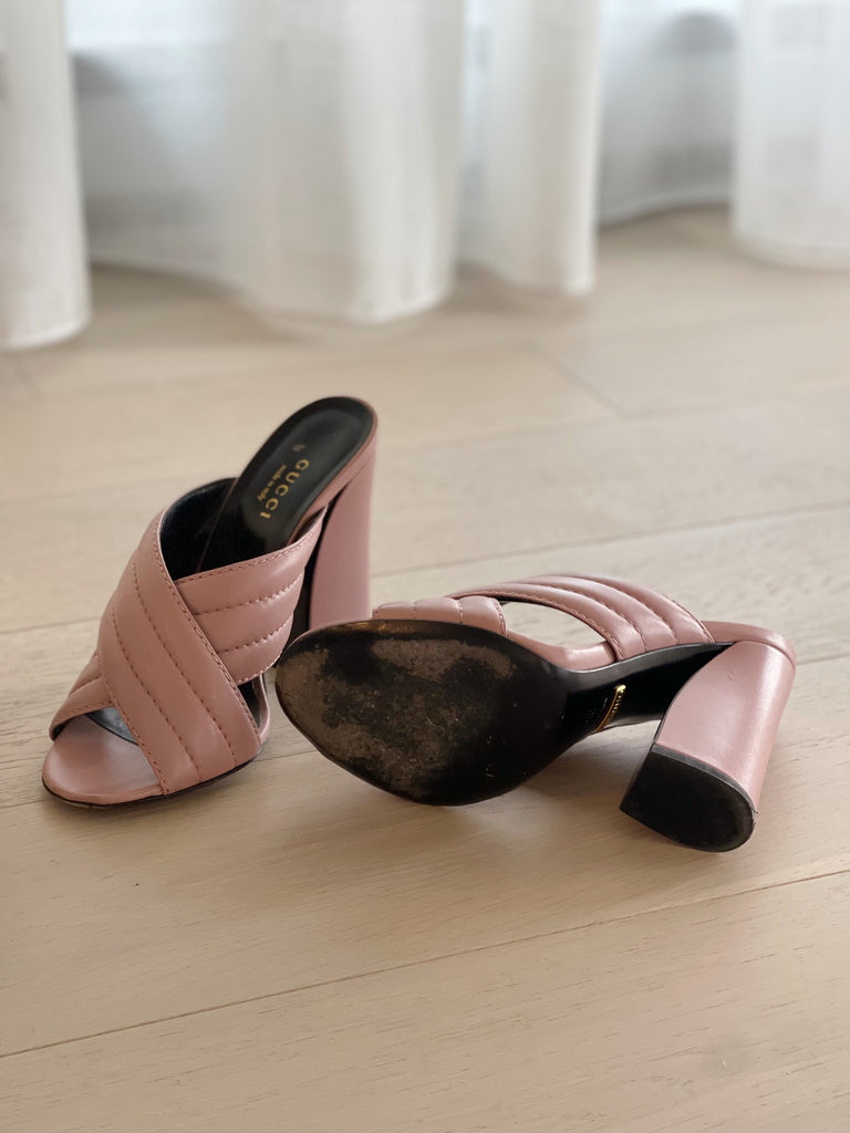 Webby Crossover Leather Sandals