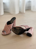 Webby Crossover Leather Sandals