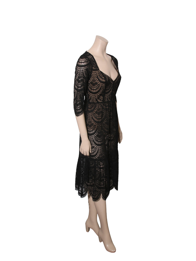 Lace Midi Dress