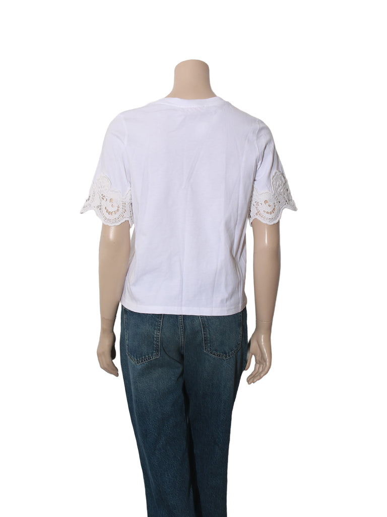 Lace Detail T-Shirt