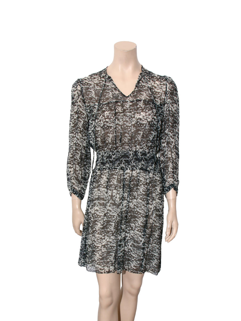 Printed Silk Dress