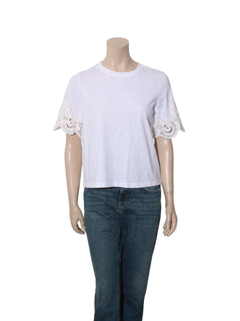 Lace Detail T-Shirt