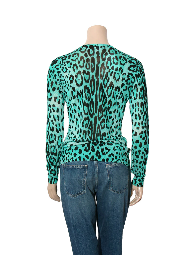 Leopard Print Cardigan