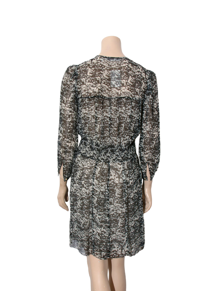 Printed Silk Dress