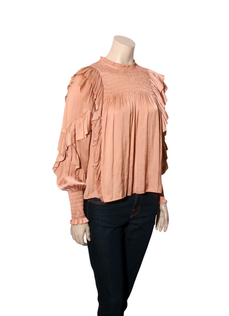 Ruffle Detail Blouse