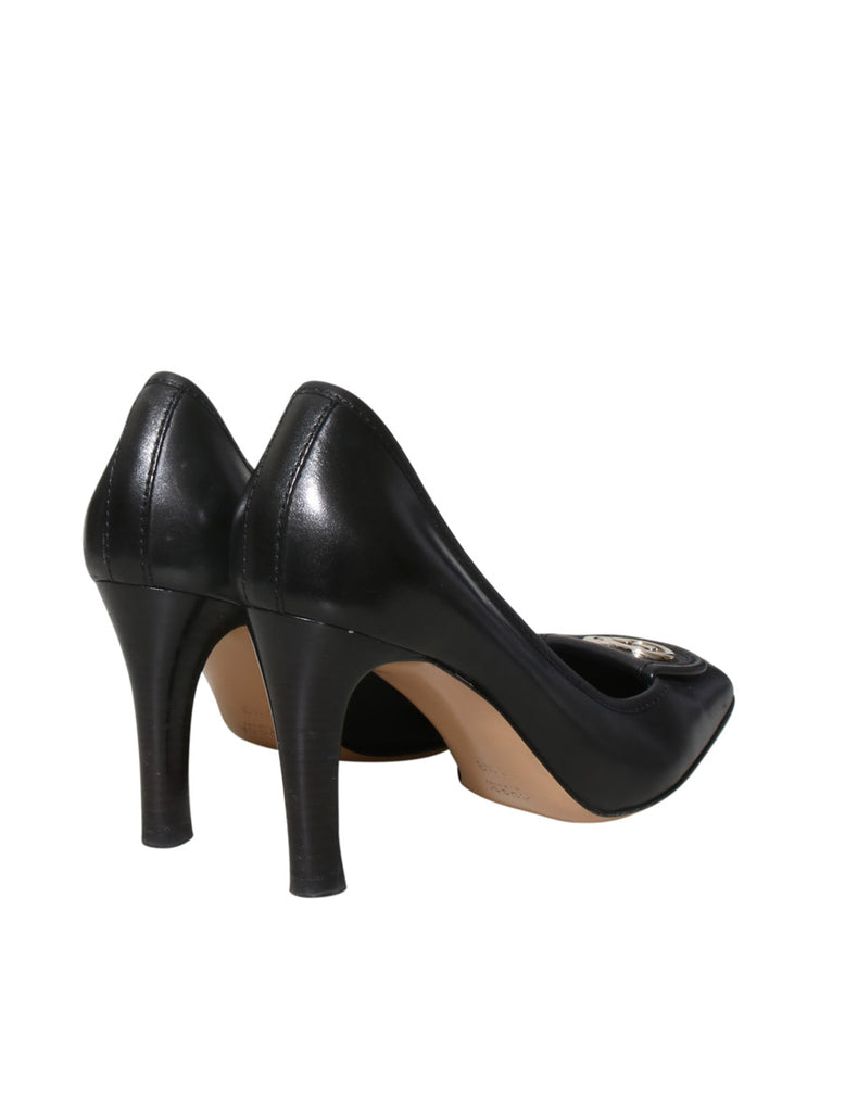 Leather GG Pumps
