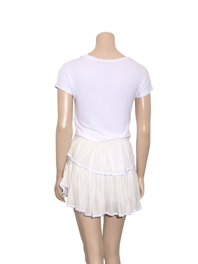 Elastic Cotton Skirt