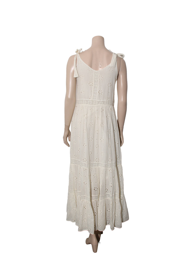 Eyelet Maxi Dress