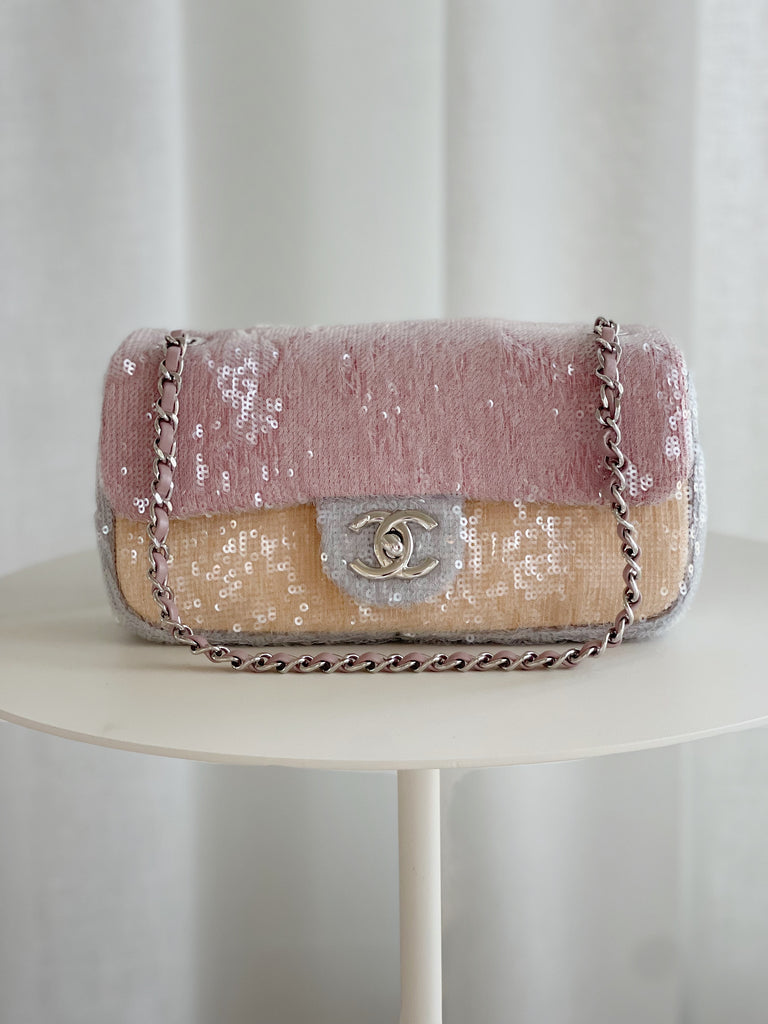 2018 Sequin Flap Bag