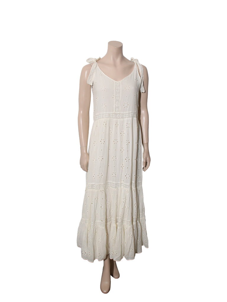 Eyelet Maxi Dress