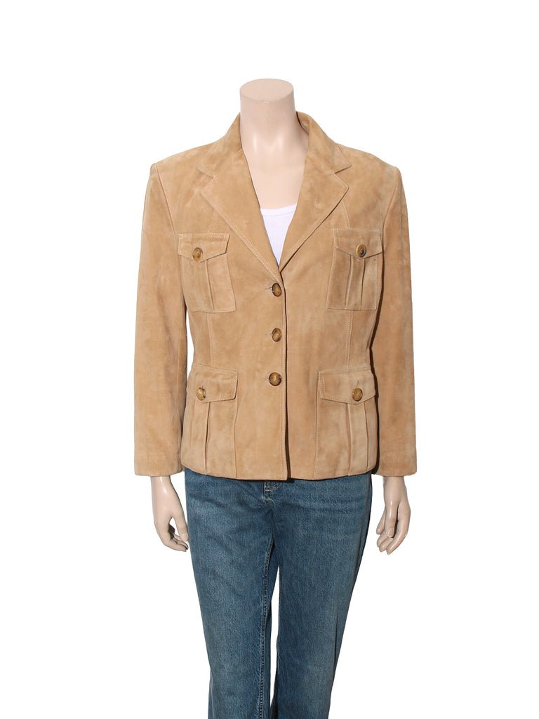 Suede Blazer
