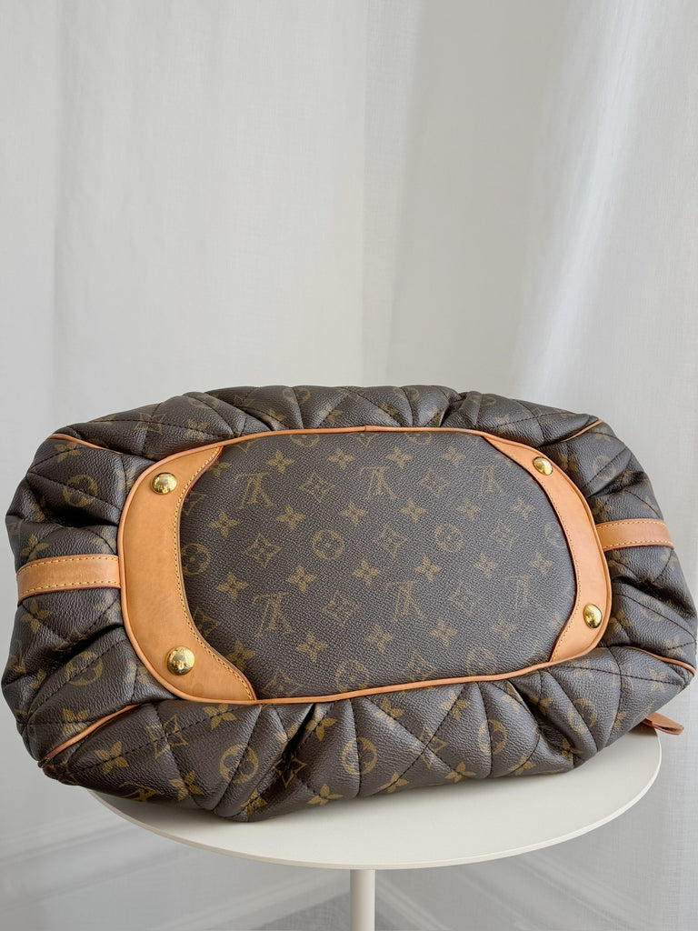 Quilted Monogram Shoulder Bag