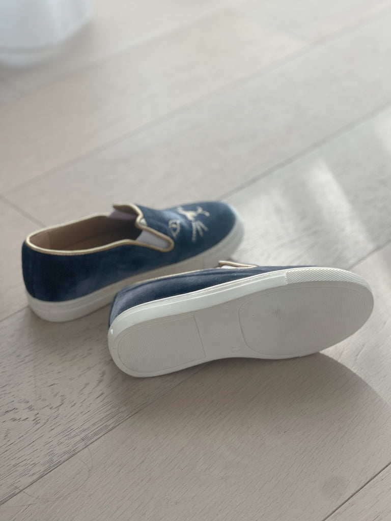 KIDS Velvet Espadrilles