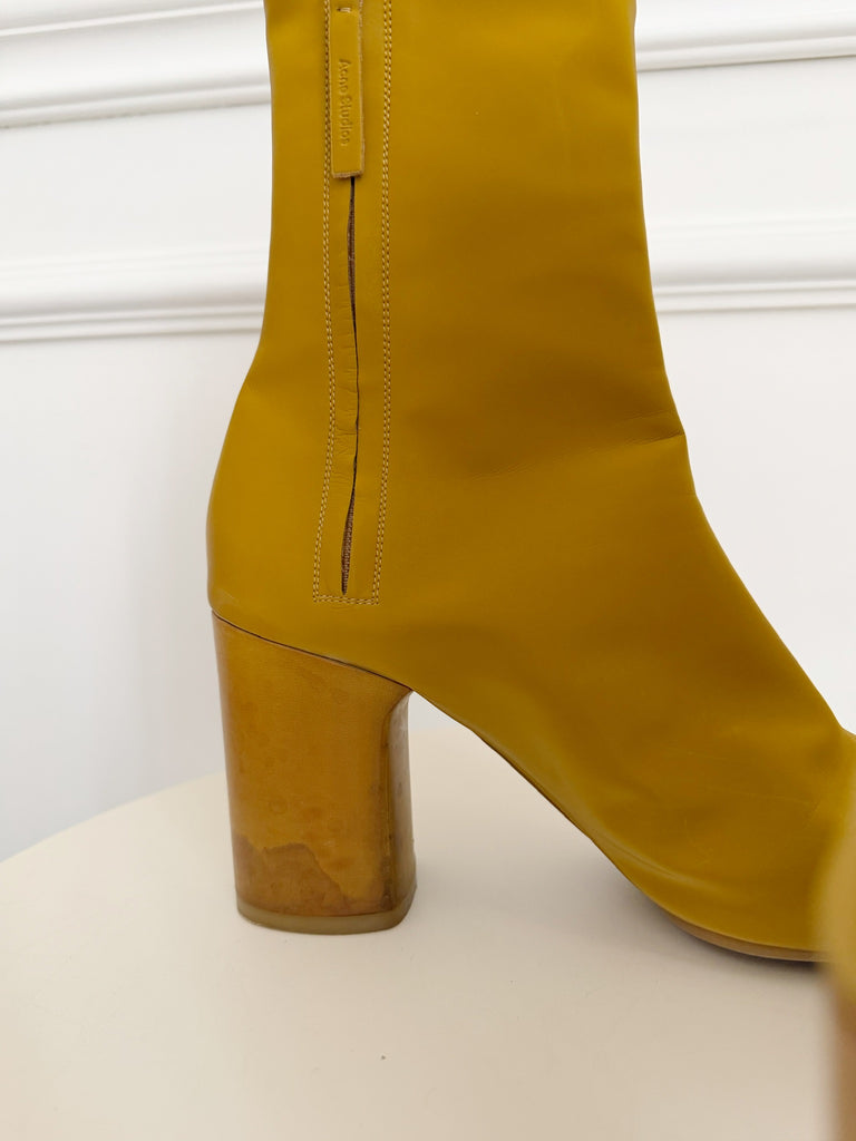 Patent Leather Boots